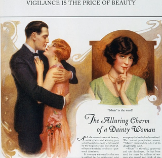 Anuncio de 1920. Getty